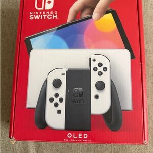 Nintendo switch Oled used two times.